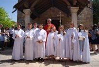 Première communion des enfants du catéchisme 2014