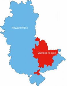 Carte de la Métropole et du Nouveau Rhône - JPEG - 74.8 ko